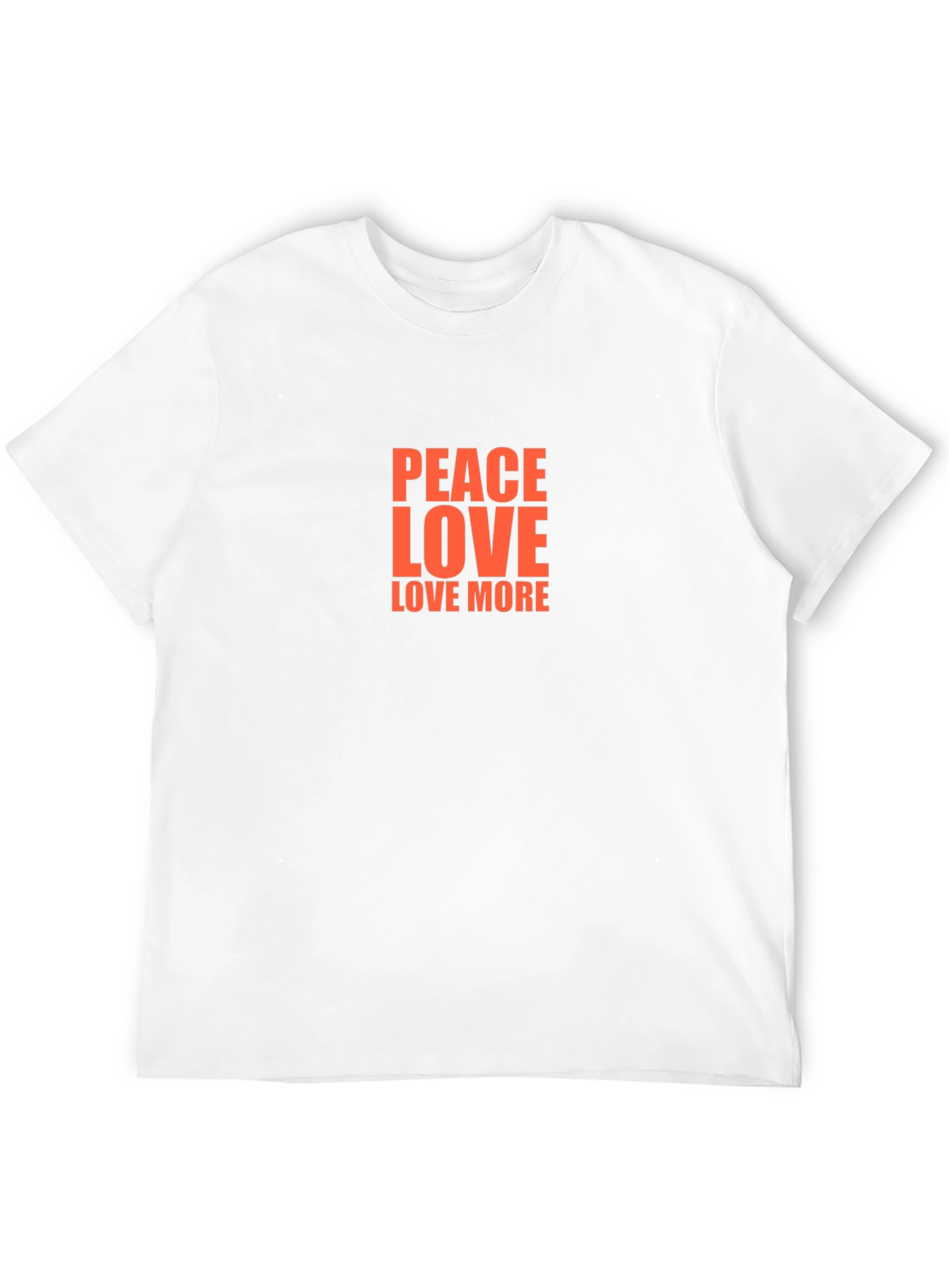 Peace Love Love More Graphic Tee