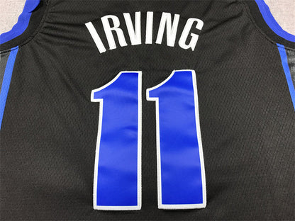 Men's Dallas Mavericks Kyrie Irving #11 Black 2023/24 Swingman Jerseys - City Edition