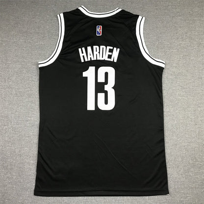 Men's Brooklyn Nets James Harden Black 2021/22 Diamond Swingman Jerseys