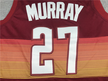 Men's Denver Nuggets Jamal Murray Red Swingman Player Jerseys