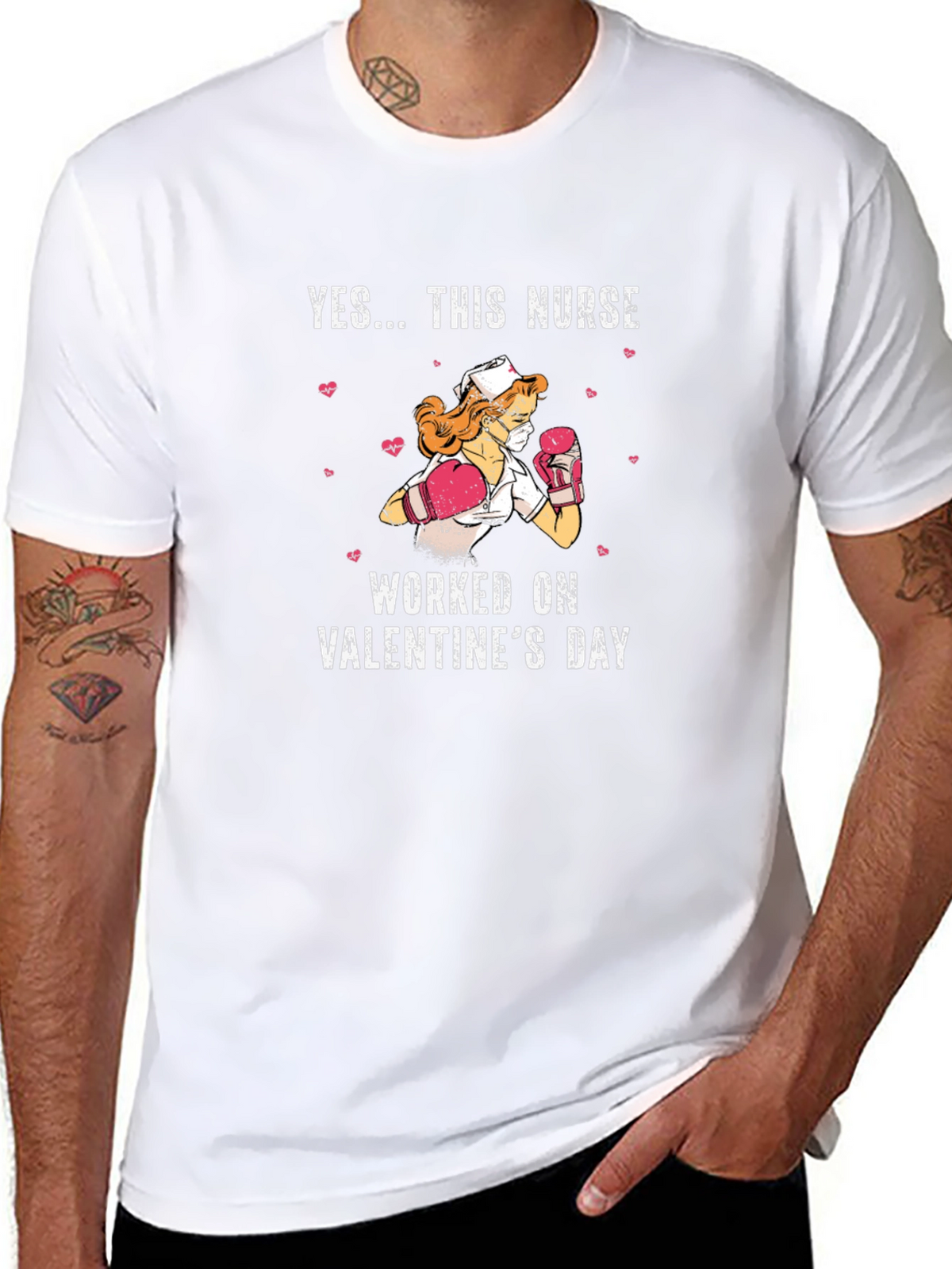 Valentines Nurse T-Shirt: Tough Love Edition