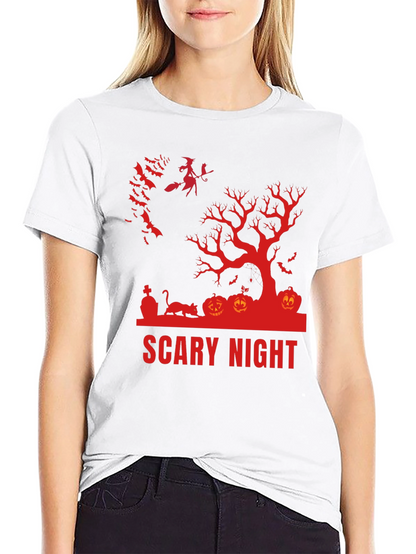 Scary Night Halloween T-Shirt