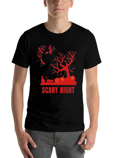 Scary Night Halloween T-Shirt
