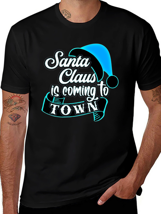 Santa Claus is Coming to Town T-Shirt - Holiday Cheer!