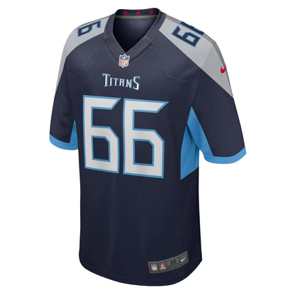 Chris Hubbard Tennessee Titans Nike Team Game Jersey -  Navy