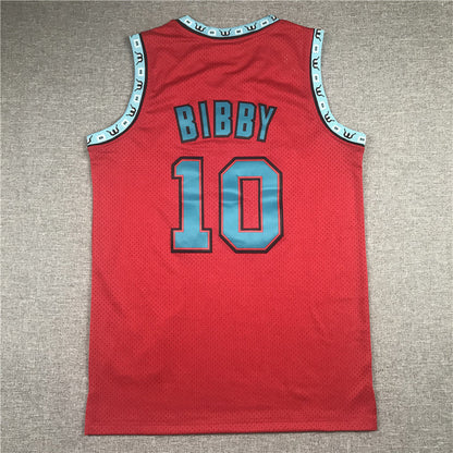 Men's Memphis Grizzlies Mike Bibby #10 Red Classics Swingman Jerseys