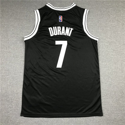 Men's Brooklyn Nets Kevin Durant #7 Black 2022/23 Swingman Jerseys - Icon Edition