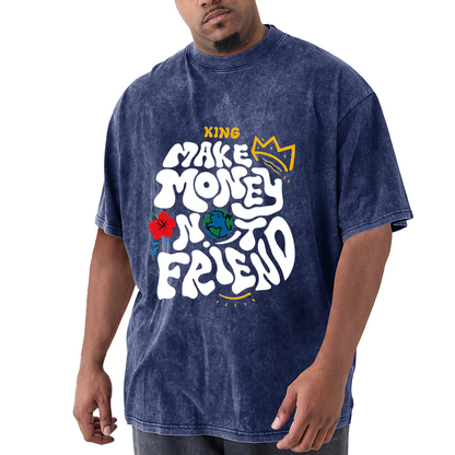 Make Money Not Friends King Graffiti Design