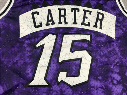 Men's Toronto Raptors Vince Carter Purple Galaxy Swingman Jerseys