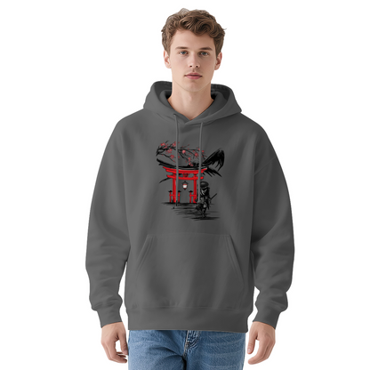 Japanese Torii Gate Samurai Art Trendy Men¡¯s Hoodie