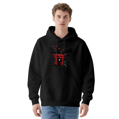 Japanese Torii Gate Samurai Art Trendy Men¡¯s Hoodie