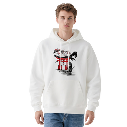 Japanese Torii Gate Samurai Art Trendy Men¡¯s Hoodie