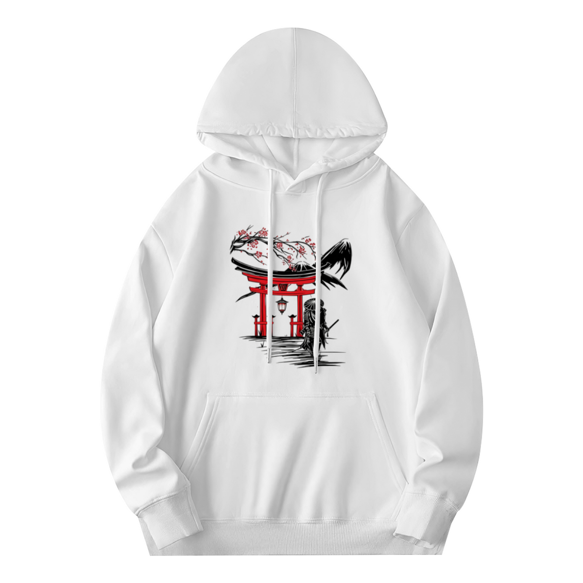 Japanese Torii Gate Samurai Art Trendy Men¡¯s Hoodie