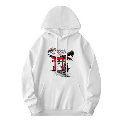 Japanese Torii Gate Samurai Art Trendy Men¡¯s Hoodie