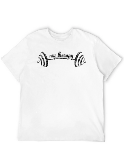 My Therapy Weightlifting T-Shirt - Fitness Apparel