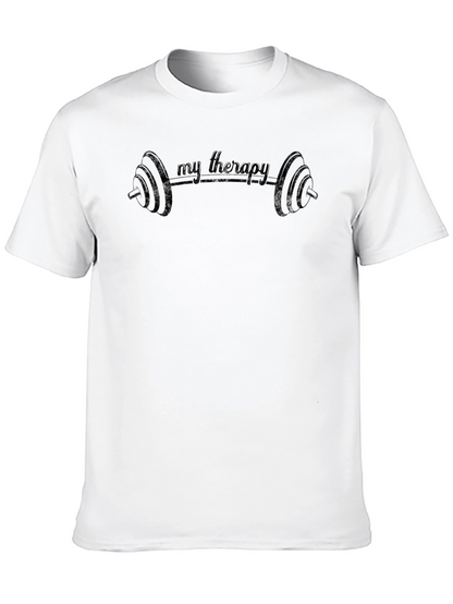 My Therapy Weightlifting T-Shirt - Fitness Apparel