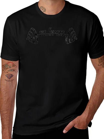 My Therapy Weightlifting T-Shirt - Fitness Apparel
