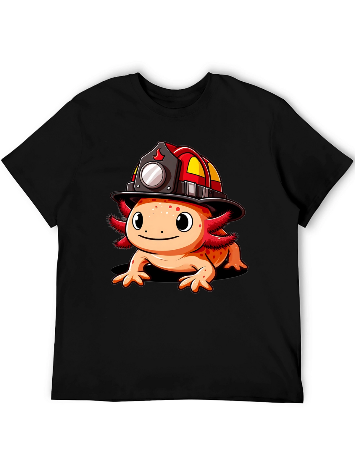 Axolotl Firefighter T-Shirt