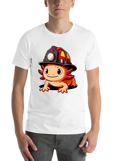Axolotl Firefighter T-Shirt