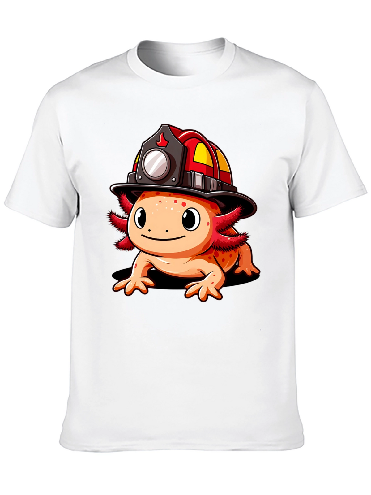 Axolotl Firefighter T-Shirt