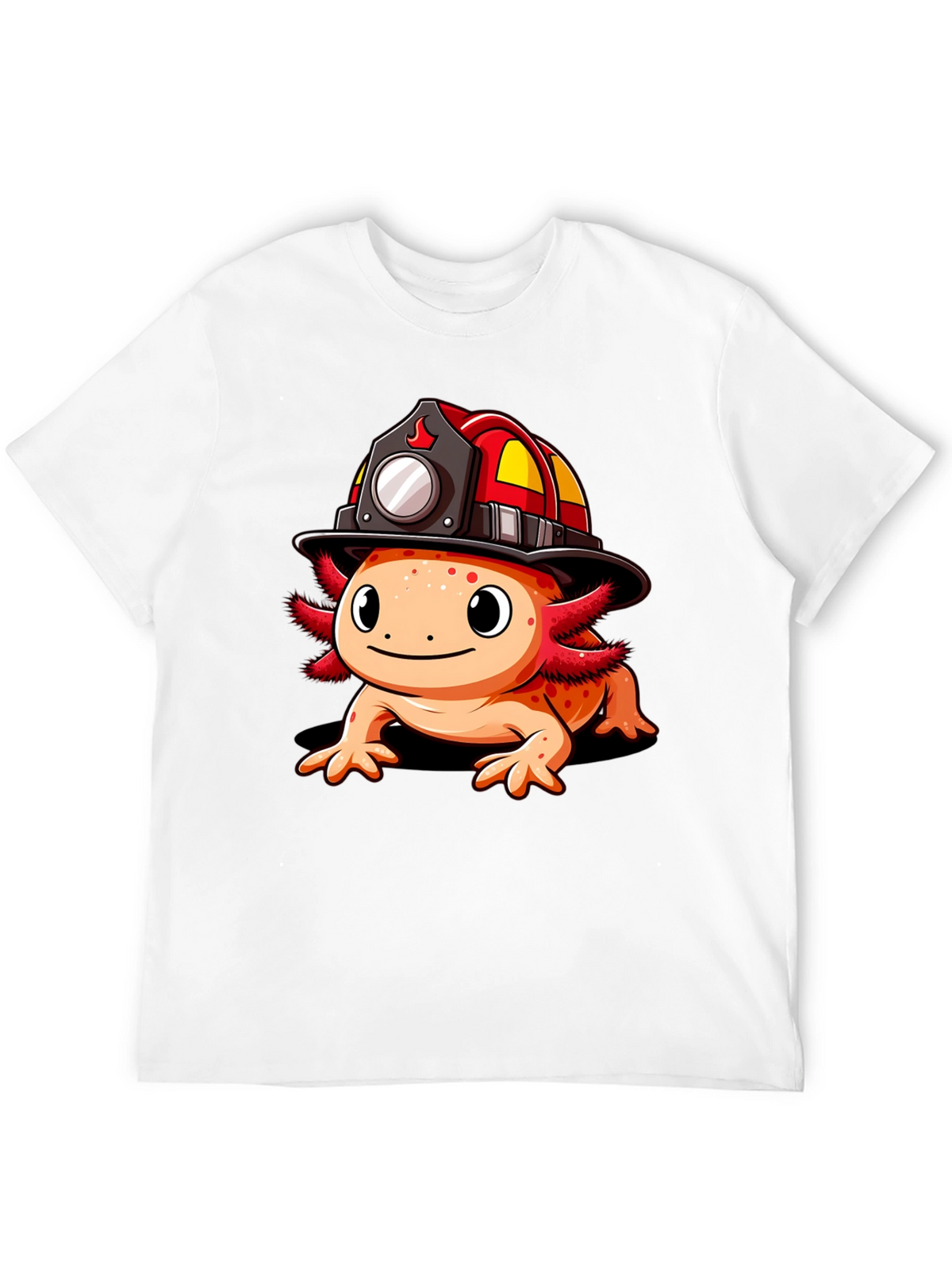Axolotl Firefighter T-Shirt