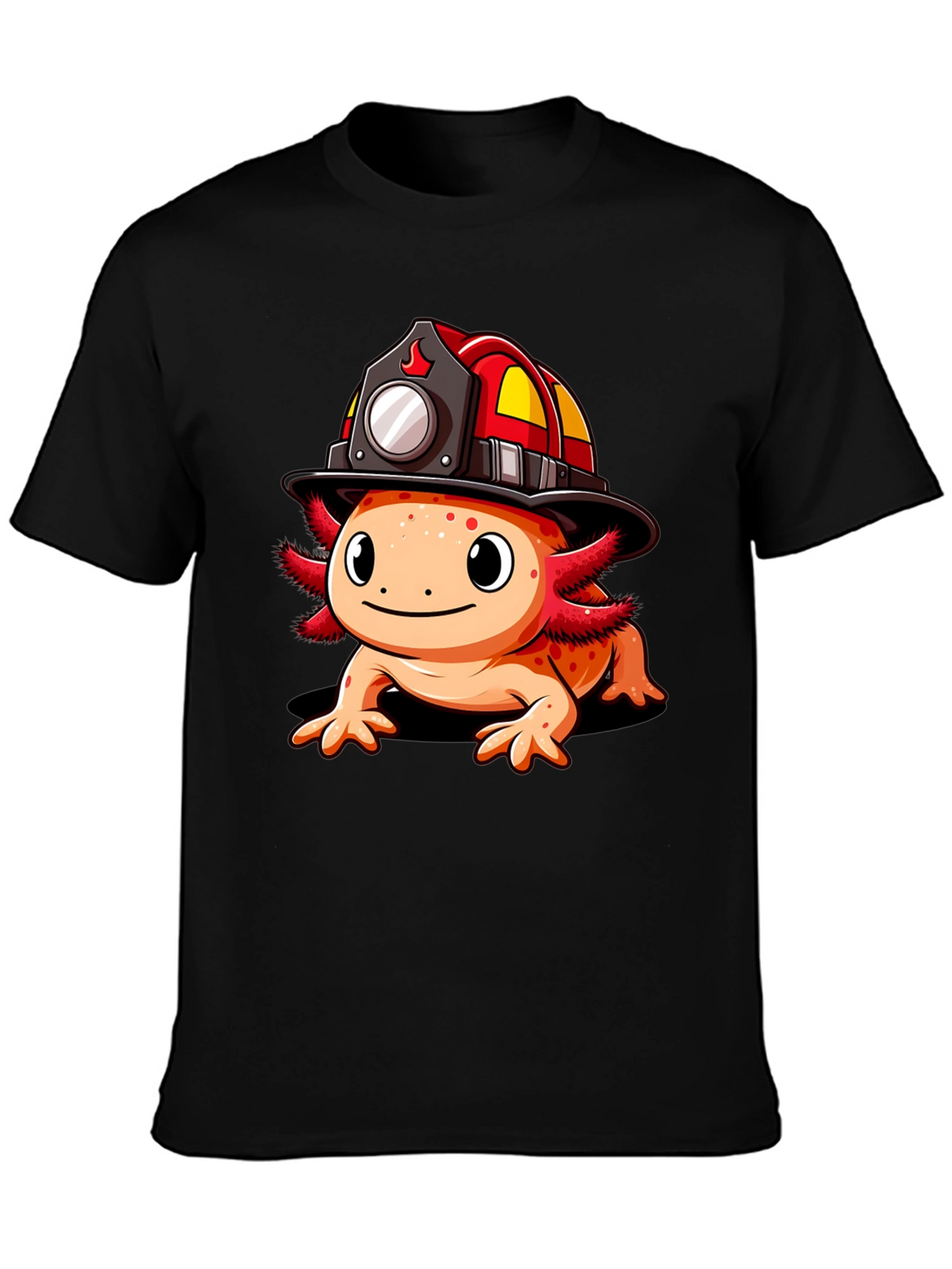 Axolotl Firefighter T-Shirt