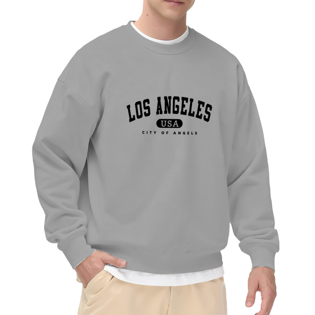 Classic Los Angeles USA City Crewneck Sweatshirt