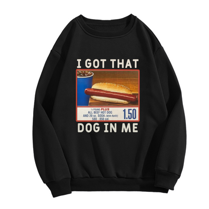 Black Cat On Moon Mystical Witchy Aesthetic Crewneck Sweatshirt