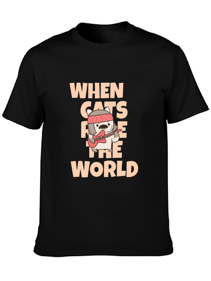When Cats Rule The World T-Shirt