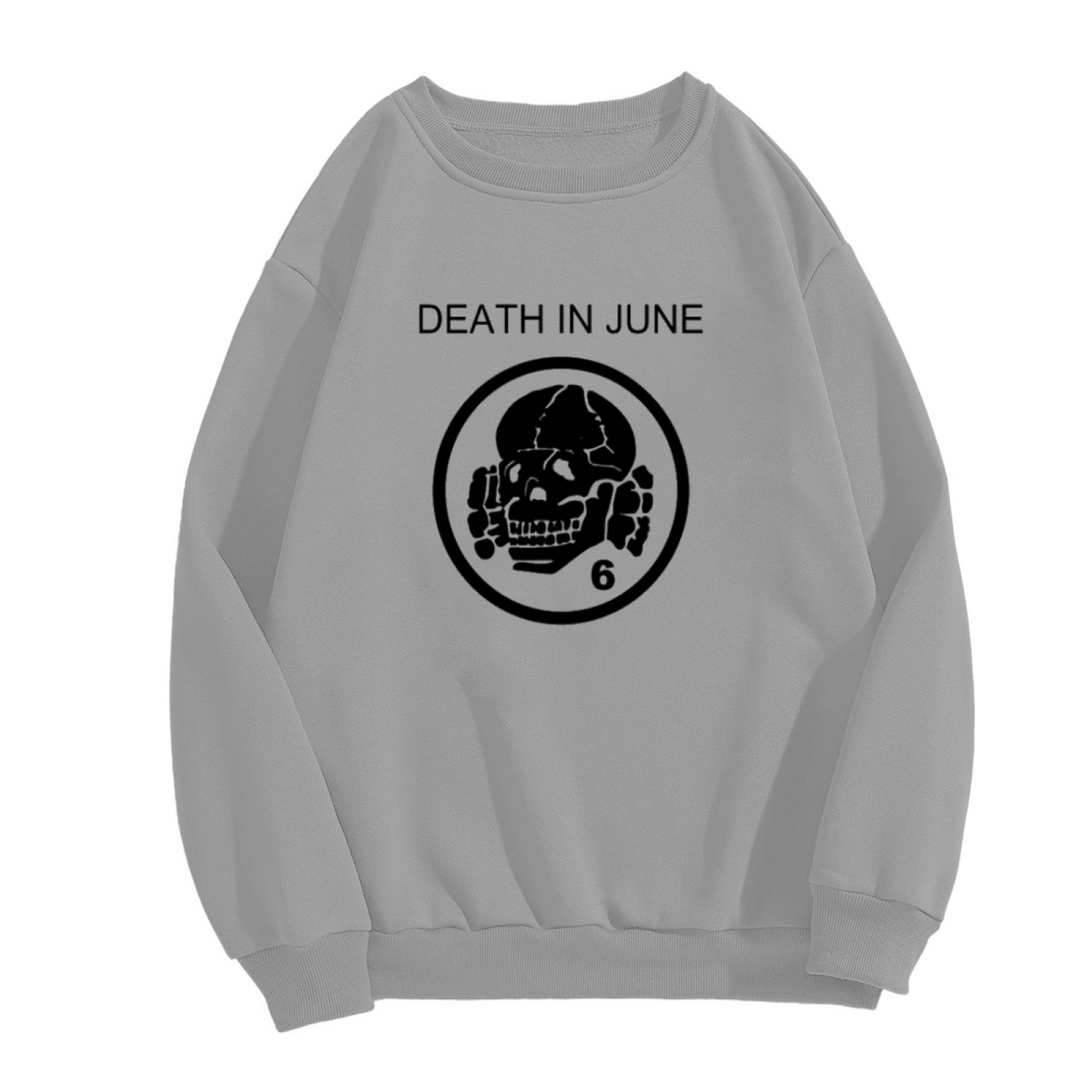 Death In June Neofolk Band Vintage Logo Crewneck Sweatshirt
