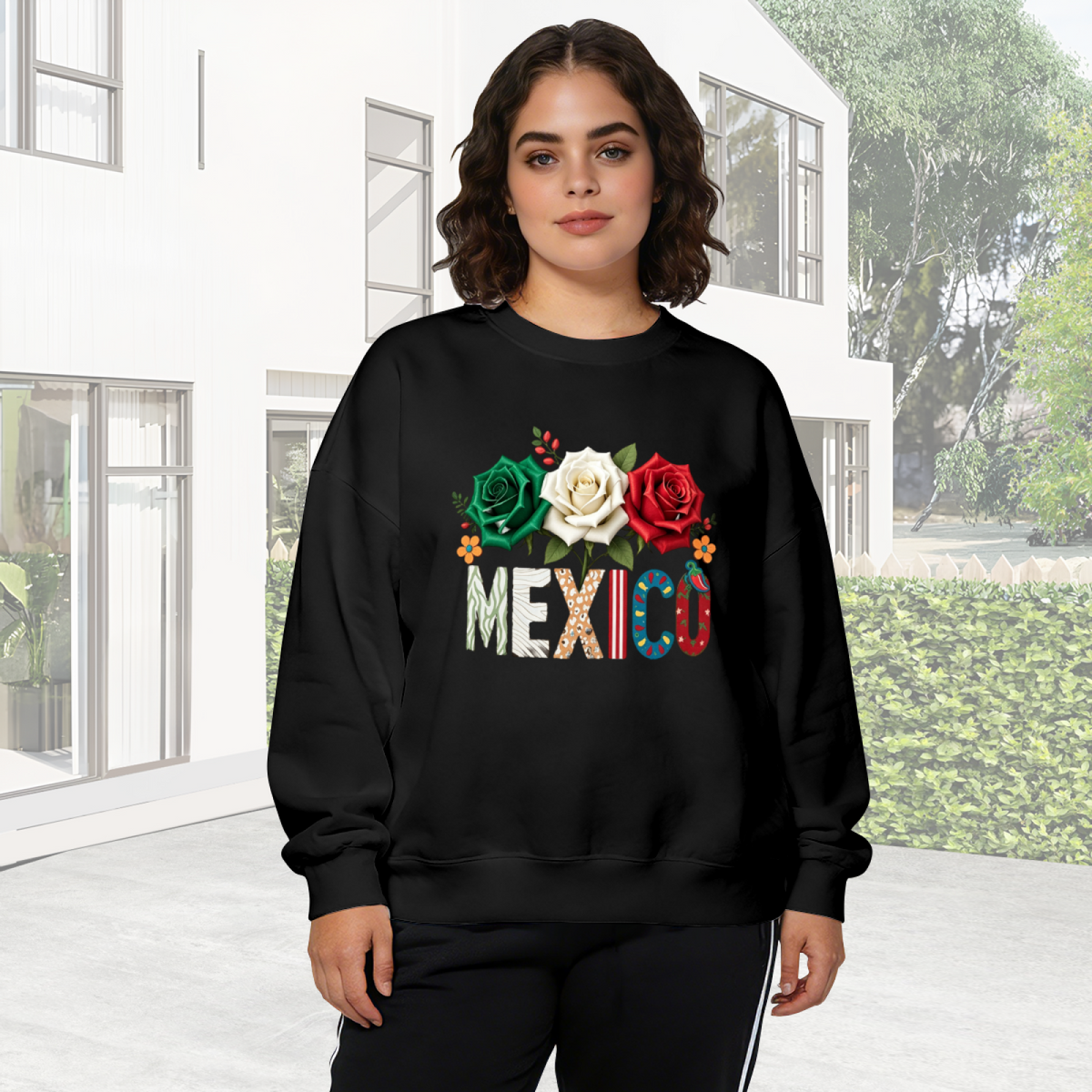 Retro Western Cowboy Skeleton Crewneck Sweatshirt | Vintage Desert Skull Graphic Pullover