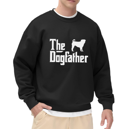 The Dogfather Dog Lover Funny Quote Crewneck Sweatshirt
