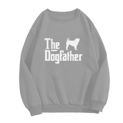 The Dogfather Dog Lover Funny Quote Crewneck Sweatshirt