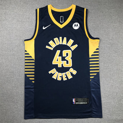 Men's Indiana Pacers Pascal Siakam #43 Navy Swingman Jerseys - Icon Edition
