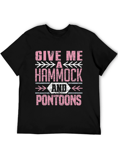 Hammock and Pontoons Graphic Tee - Summer Ready