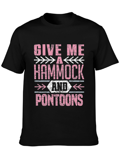 Hammock and Pontoons Graphic Tee - Summer Ready