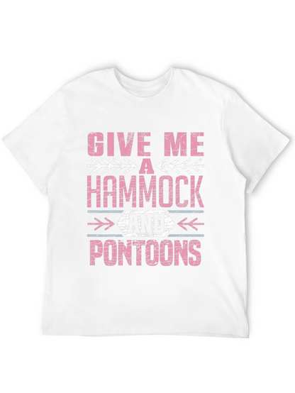 Hammock and Pontoons Graphic Tee - Summer Ready