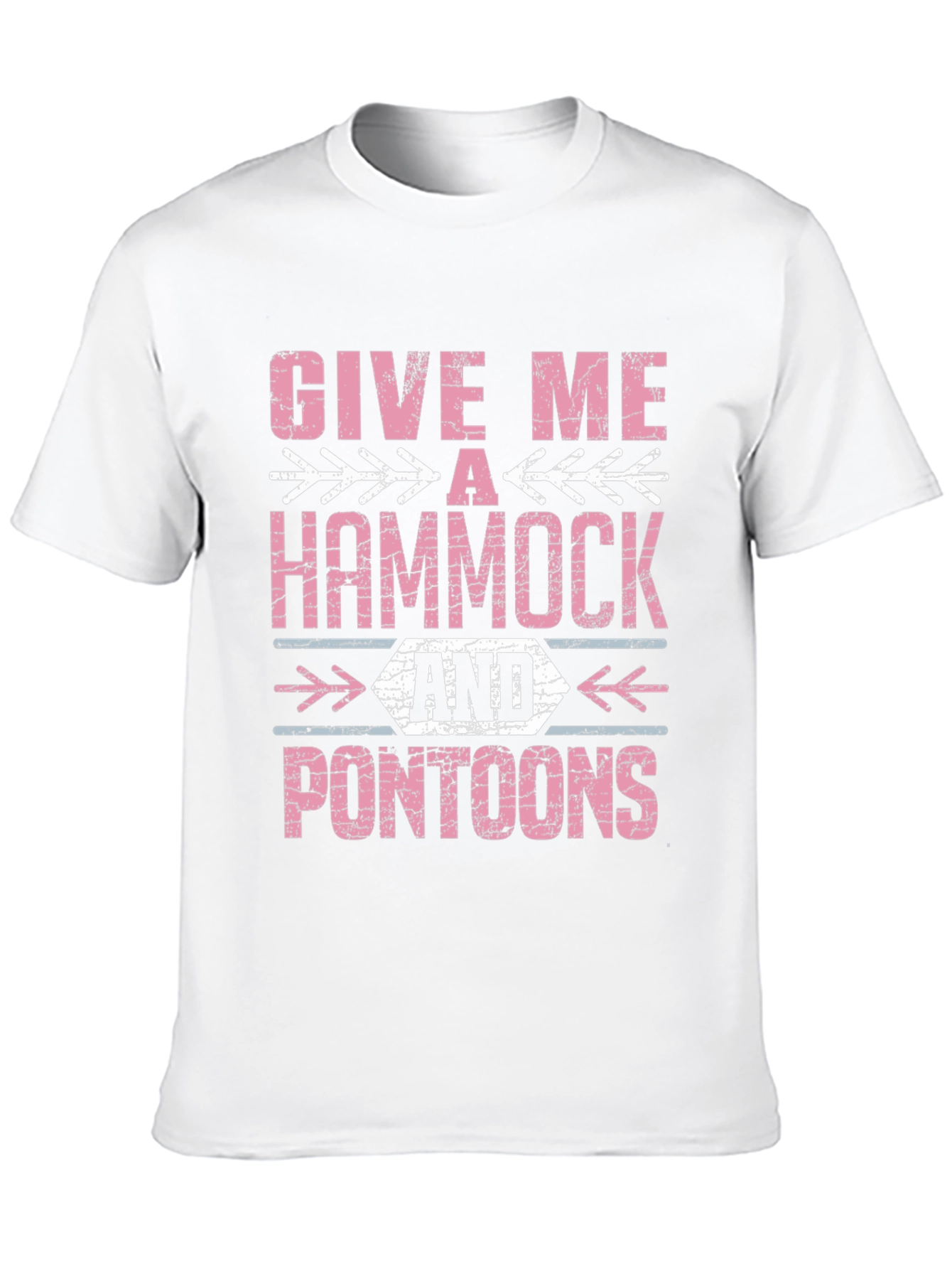 Hammock and Pontoons Graphic Tee - Summer Ready