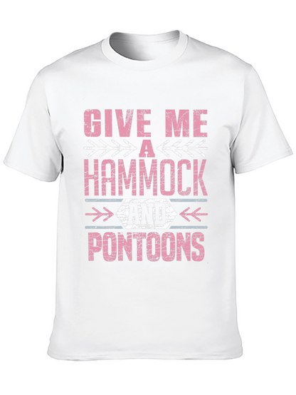 Hammock and Pontoons Graphic Tee - Summer Ready