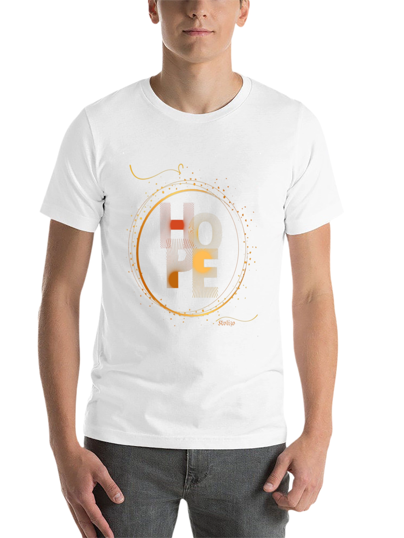 HOPE Graphic Print Black T-Shirt
