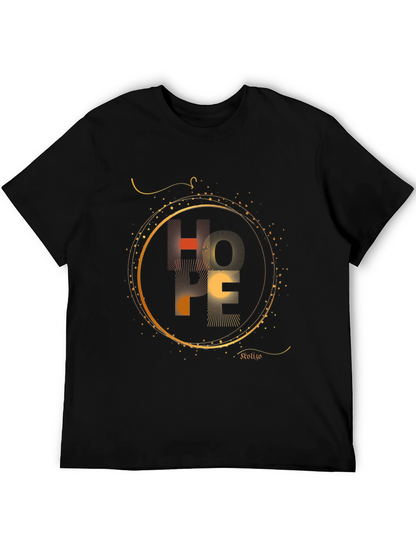 HOPE Graphic Print Black T-Shirt