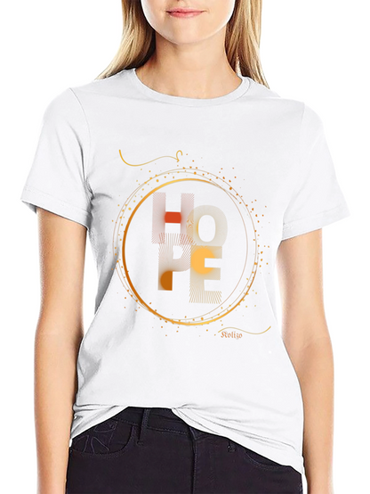 HOPE Graphic Print Black T-Shirt