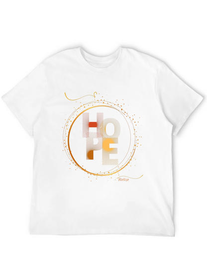 HOPE Graphic Print Black T-Shirt
