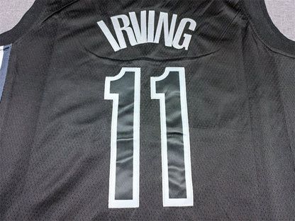 Men's Brooklyn Nets Kyrie Irving #11 Black 2022/23 Statement Edition Swingman Jerseys