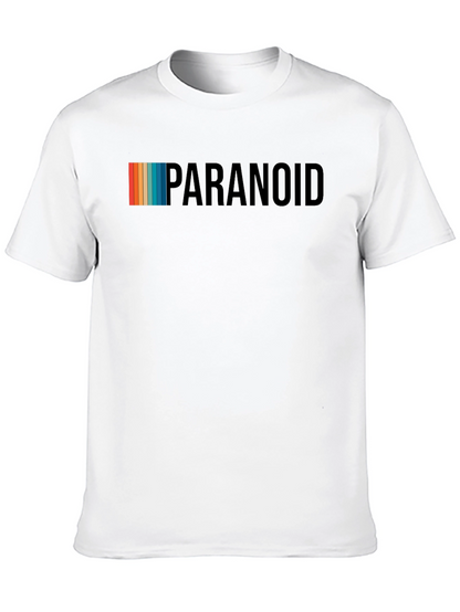 Paranoid Graphic T-Shirt - Retro Style