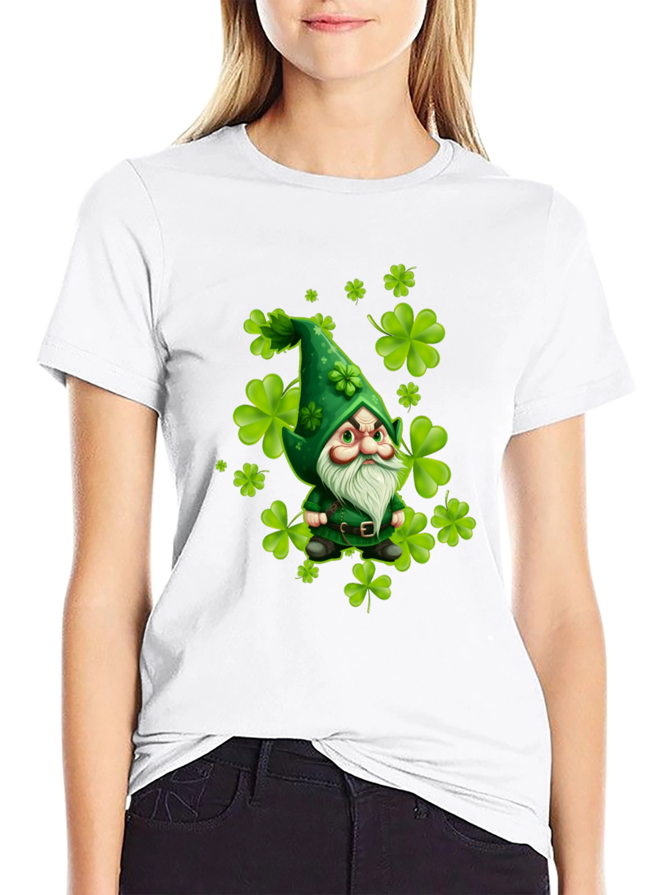 St. Patricks Day Gnome Graphic Tee