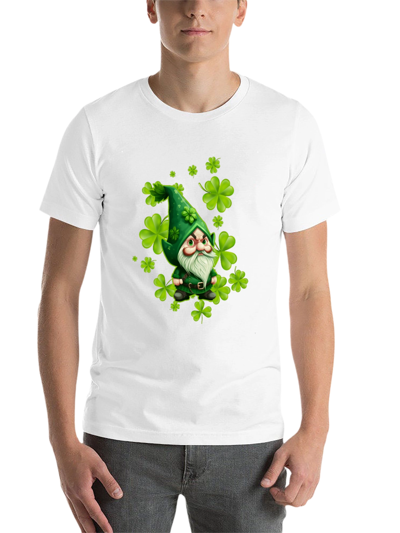 St. Patricks Day Gnome Graphic Tee