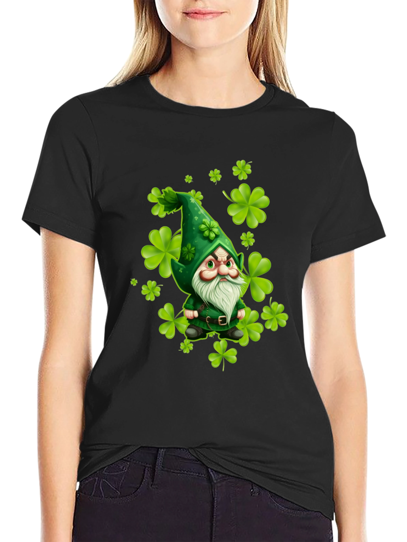 St. Patricks Day Gnome Graphic Tee