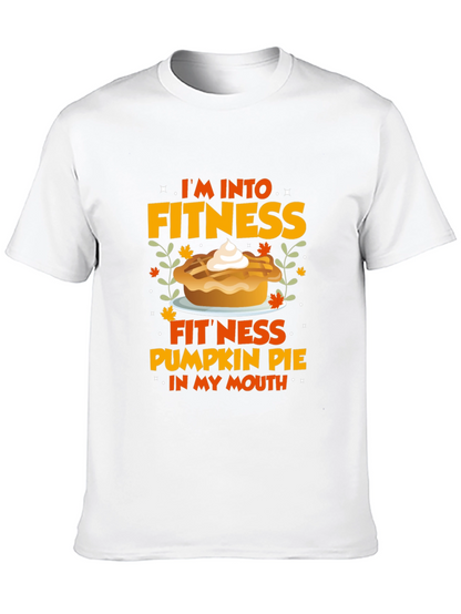 Fitness Pumpkin Pie Graphic T-Shirt