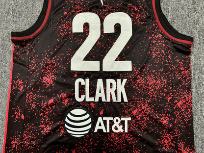 Men's Indiana Fever Caitlin Clark #22 Red/Black Basketball Jersey